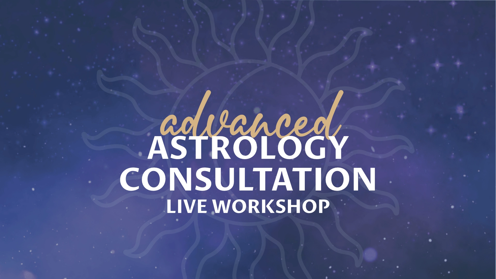 Ad Astrology Live Workshop