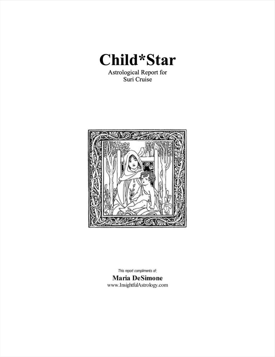 Child Star Report Cover