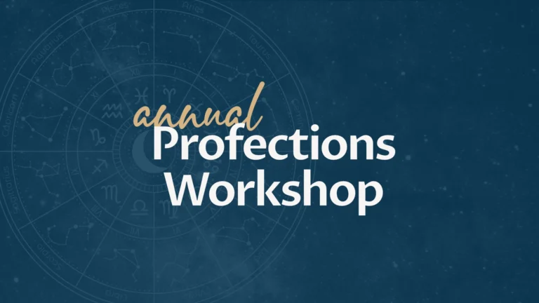 Annual Profections Webinar