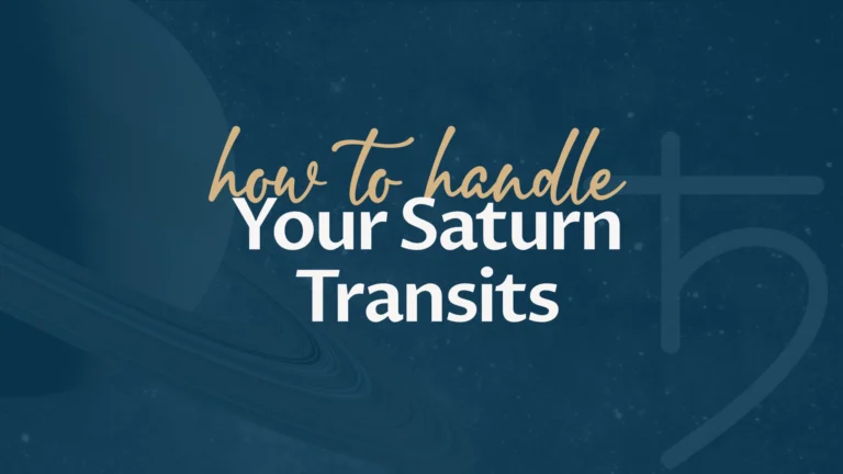 Webinar Saturn Transits Webinar