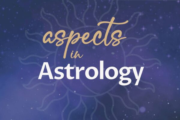 Aspects In Astrology Course Graphic