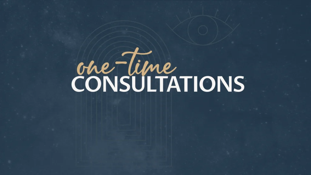 One Time Consultations