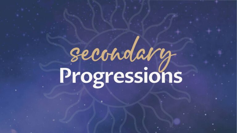 Secondary Progressions Course graphic