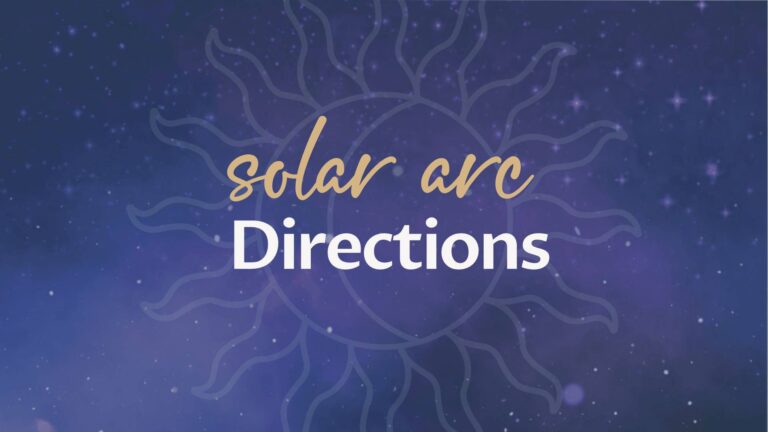 Solar Arc Directions Course graphic